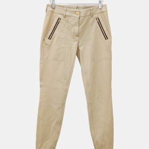 Escada Tavora Khaki Slim Twill Pants